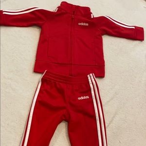Baby adidas tracksuit (6 months)